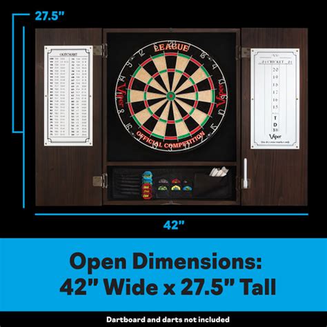 viper metropolitan steel tip cabinet reviews|Viper Metropolitan Solid Wood Sisal/Bristle Steel Tip Dartboard .